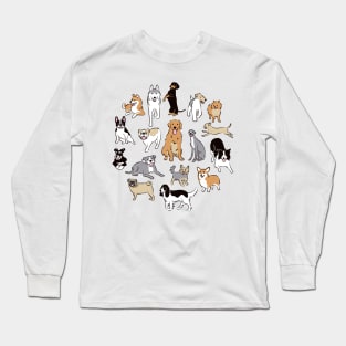 Happy Dogs Long Sleeve T-Shirt